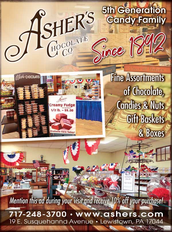 Asher's Chocolates <center>Asher's Chocolates| <b><a href="https://ashers.com" target="_blank" rel="noopener noreferrer">CLICK HERE to view the website</a></b></center>