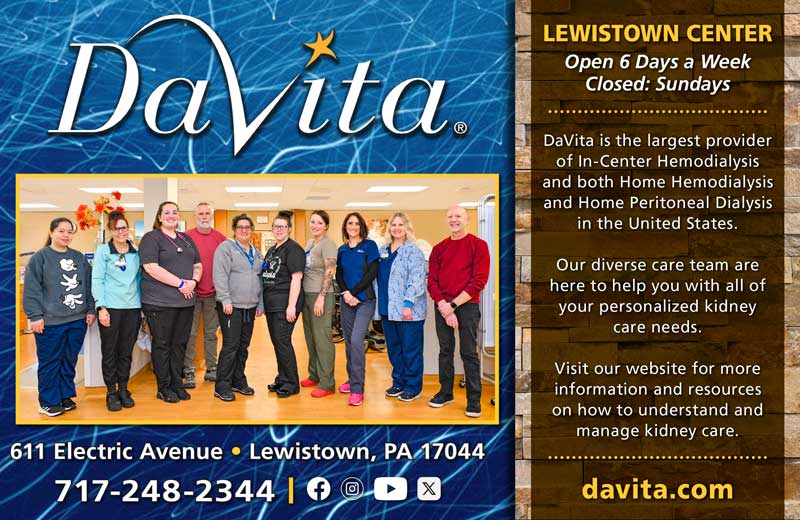DaVita <center>DaVita | <b><a href="https://www.davita.com" target="_blank" rel="noopener noreferrer">CLICK HERE to view the website</a></b></center>