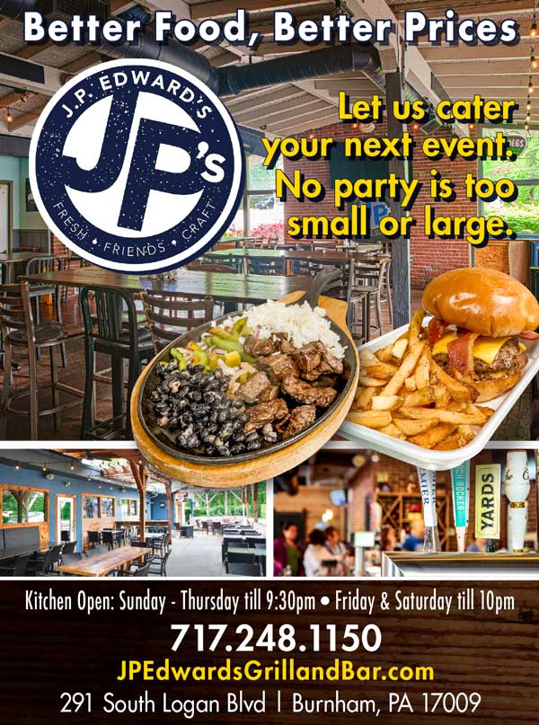JP Edwards <center>JP Edwards | <b><a href="https://www.jpedwardsgrillandbar.com" target="_blank" rel="noopener noreferrer">CLICK HERE to view the website</a></b></center>